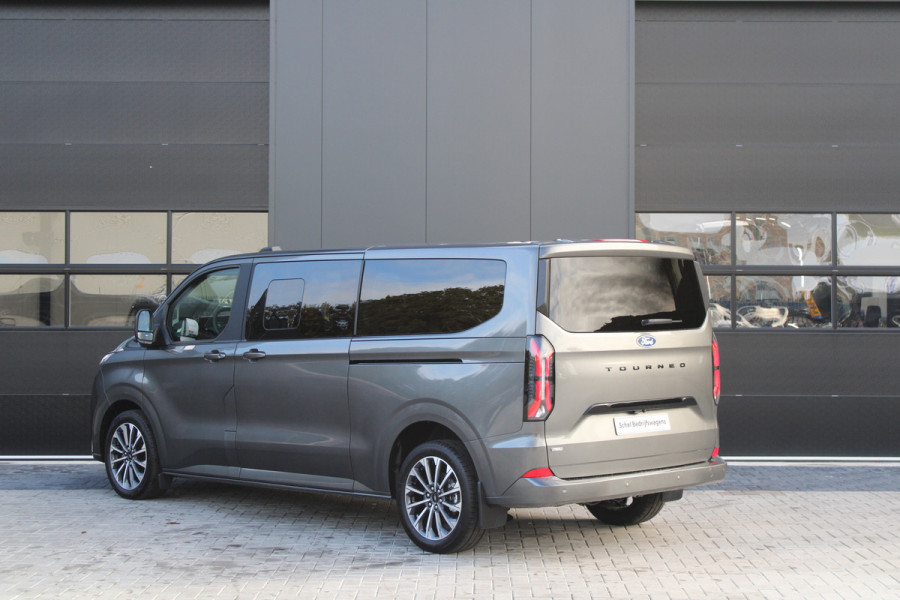 Ford Tourneo Custom 340 2.5 PHEV L2H1 Titanium X 232pk - ACC - Pano - B&O - Elek. schuifdeuren - 360 camera - Elek-Trekhaak - Prijs excl. BTW
