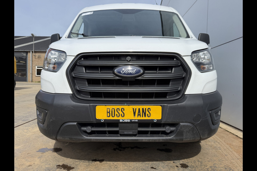 Ford Transit DC 2.0 TDCI L3H2 130PK 6- persoons Dubbele cabine L3H2 Trekhaak Parkeersensoren voor