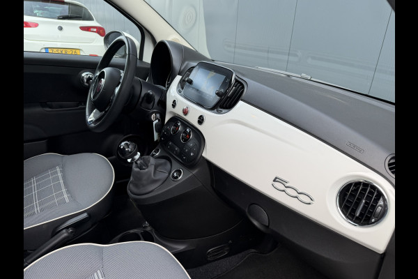 Fiat 500 TwinAir 81PK Lounge | Apple/Android Carplay | Cruise | Climate control | Navigatie |