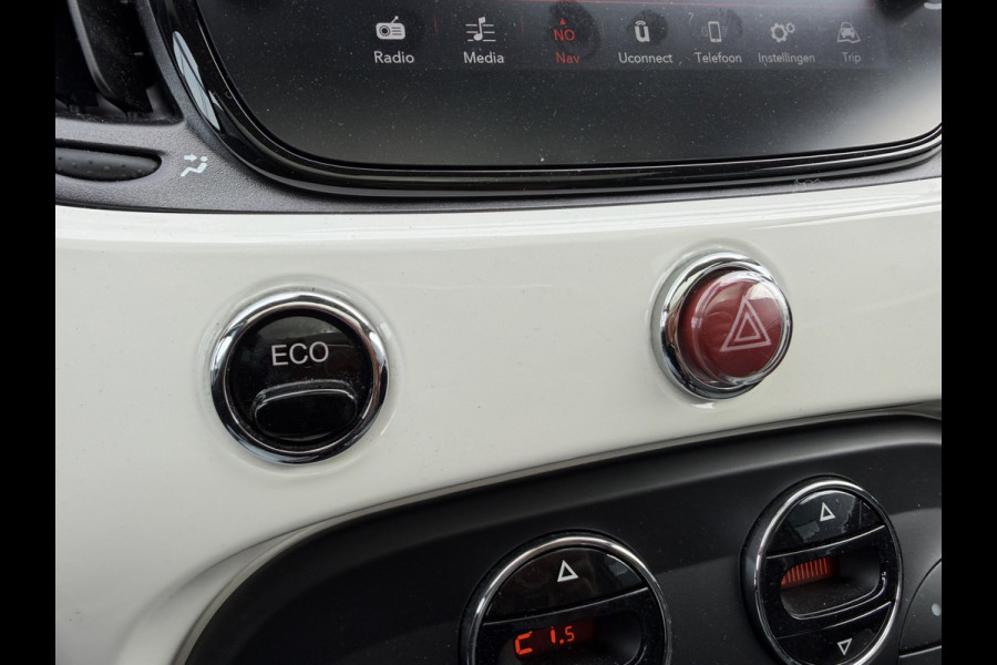 Fiat 500 TwinAir 81PK Lounge | Apple/Android Carplay | Cruise | Climate control | Navigatie |