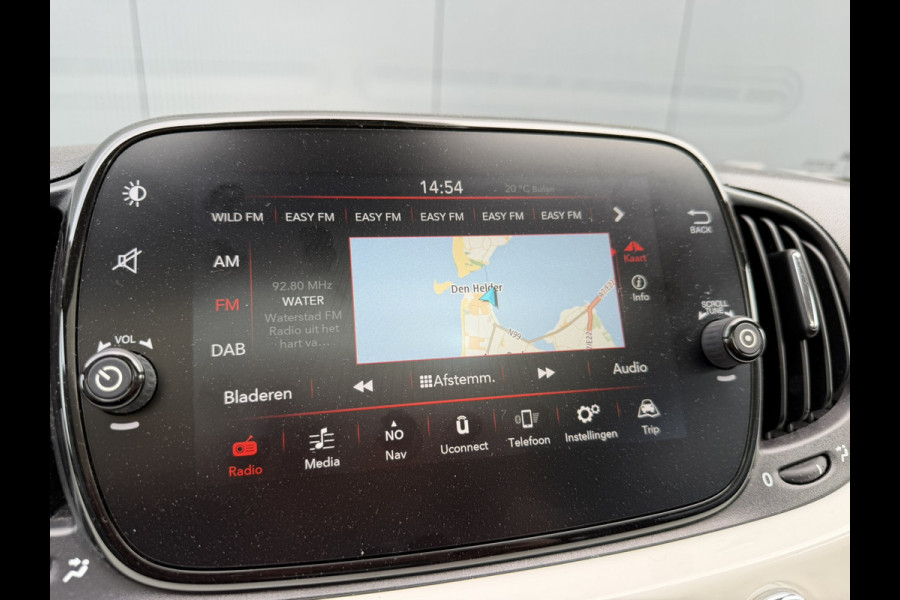 Fiat 500 TwinAir 81PK Lounge | Apple/Android Carplay | Cruise | Climate control | Navigatie |