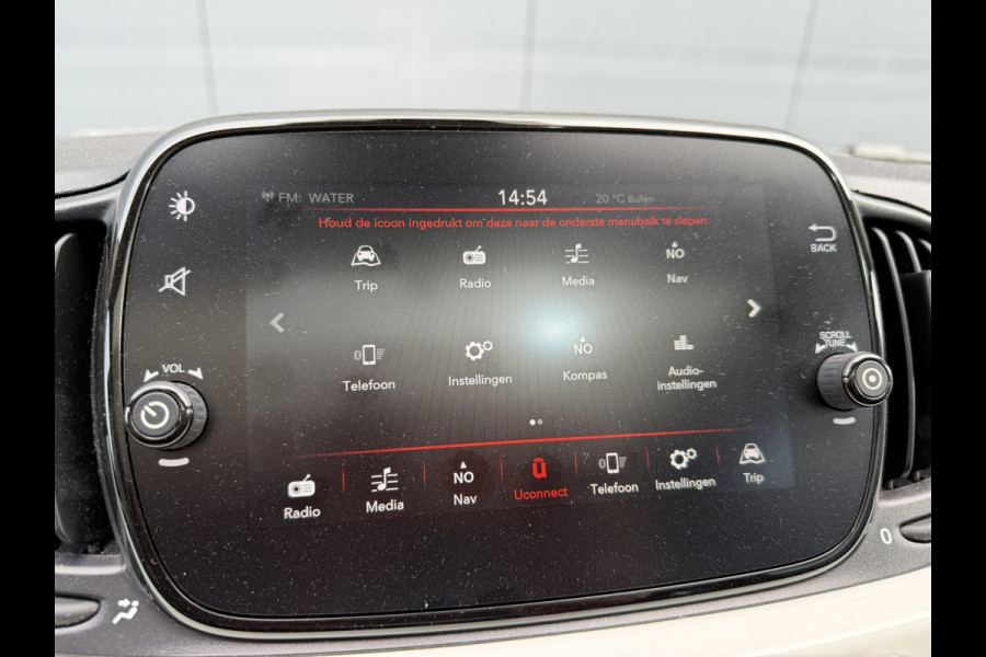 Fiat 500 TwinAir 81PK Lounge | Apple/Android Carplay | Cruise | Climate control | Navigatie |