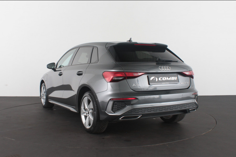 Audi A3 Sportback 40 TFSI e S line > 204pk/Daytona/17inch/Sport-design (S-line)