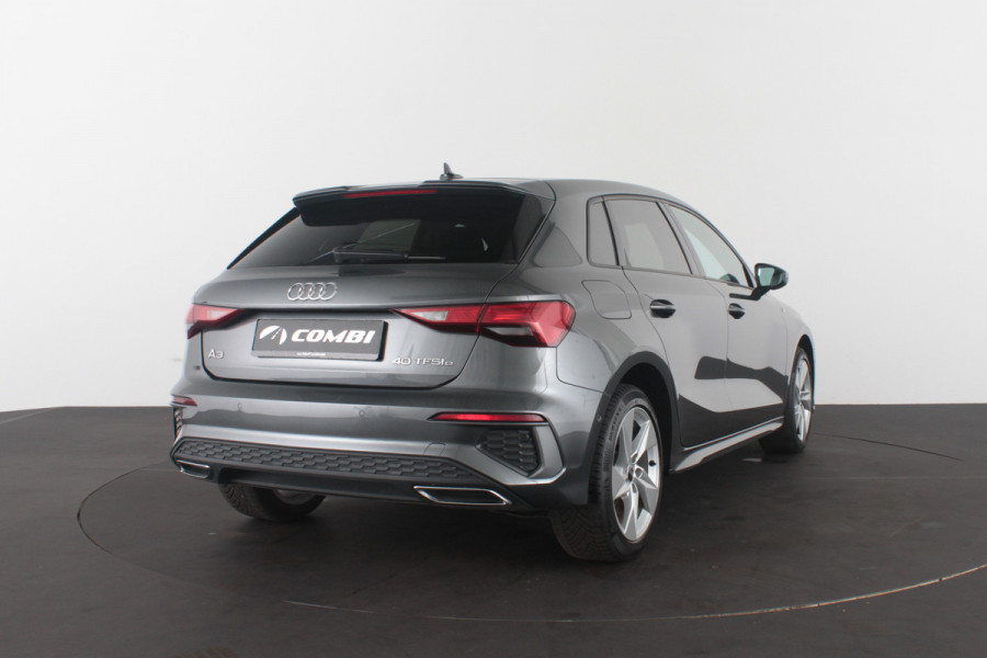Audi A3 Sportback 40 TFSI e S line > 204pk/Daytona/17inch/Sport-design (S-line)