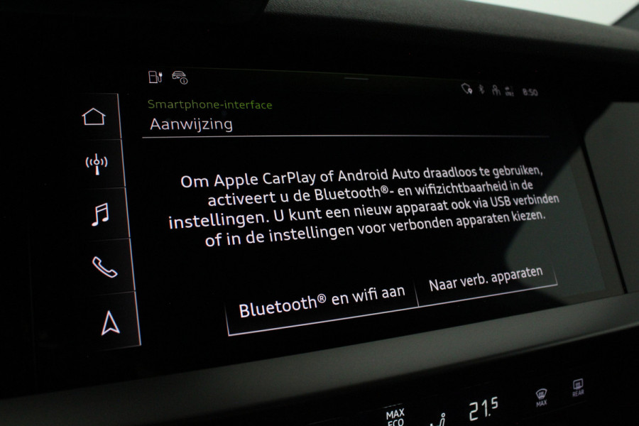 Audi A3 Sportback 40 TFSI e S line > 204pk/Daytona/17inch/Sport-design (S-line)