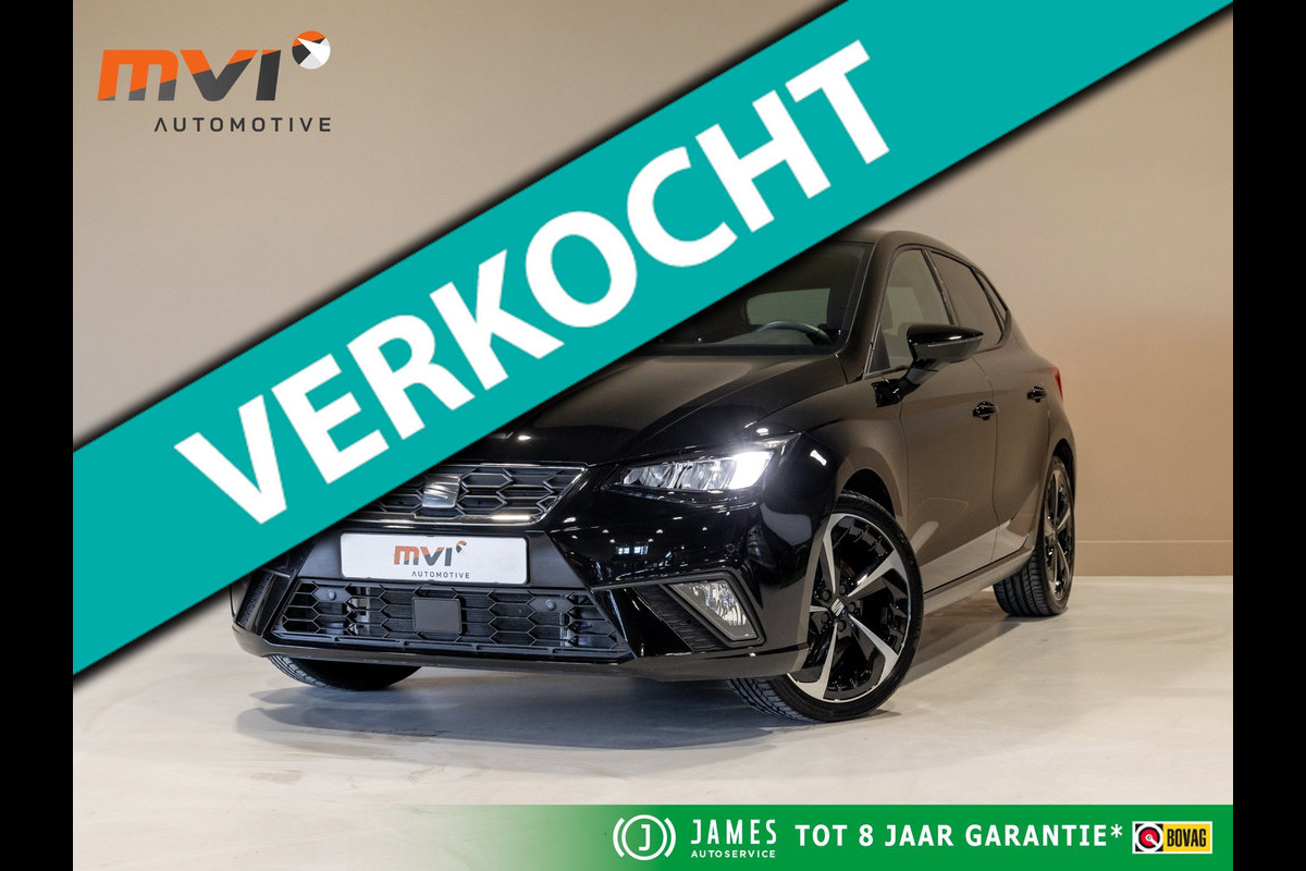 Seat Ibiza 1.0 EcoTSI FR Business Connect / 115pk / Achteruitrijcamera / Apple Carplay / Airco / Stoelverwarming /