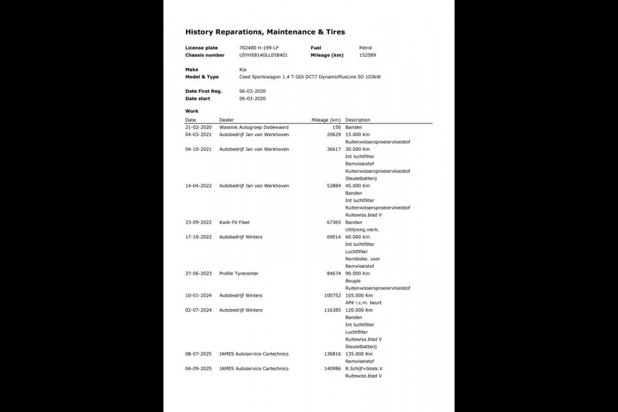 Kia Ceed Sportswagon 1.4 T-GDi DynamicPlusLine|AUTOMAAT|ACC|TREKHAAK|LEDER|CARPLAY|CAMERA|STOEL+STUURVERW|NAVI|NAP|NL|IN.BTW|1 EIG