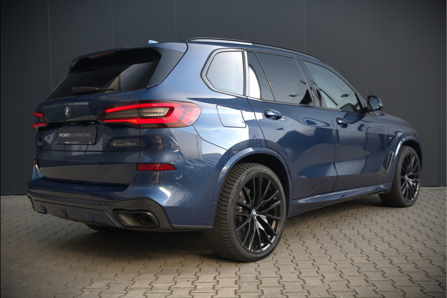 BMW X5 xDrive45e High Executive | Panoramadak | Harman Kardon | Luchtvering | Laser | Adaptive Cruise Control | Keyless | 360 Camera | Head-Up Display | Ambiance Verlichting | M Sport remmen | Memory Seats | Stoelverwarming