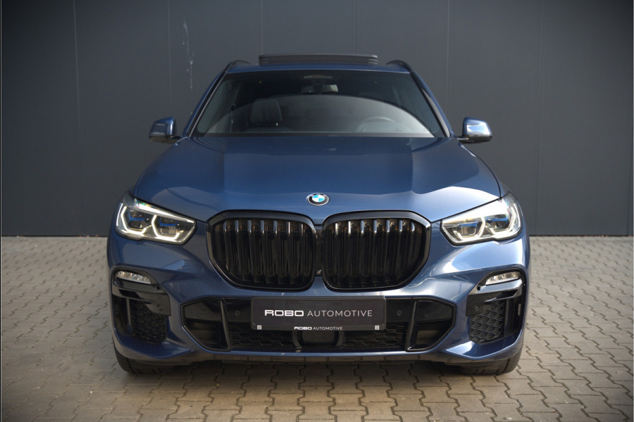 BMW X5 xDrive45e High Executive | Panoramadak | Harman Kardon | Luchtvering | Laser | Adaptive Cruise Control | Keyless | 360 Camera | Head-Up Display | Ambiance Verlichting | M Sport remmen | Memory Seats | Stoelverwarming