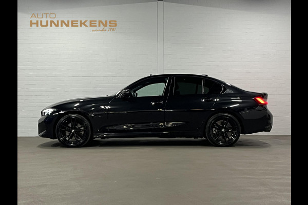 BMW 3-serie 330e M-pakket | Adapt. cruise | Open dak | Trekhaak | Head-up | Stoelverwarming | Sfeerverlichting | Carplay | Leder
