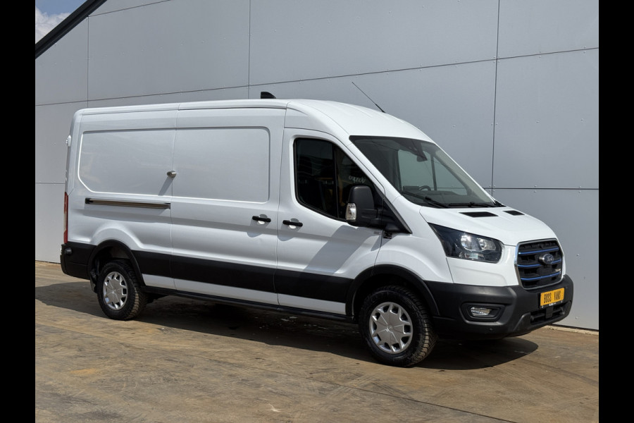Ford E-Transit 350 68kWh 184PK L3H2 Cruise control Climate control Carplay Snelladen Laadkabel Parkeersensoren