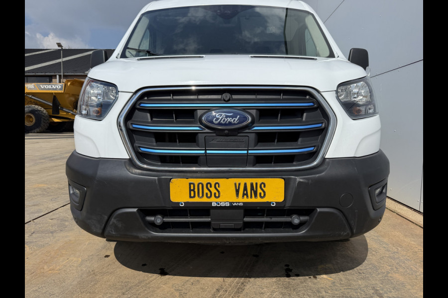 Ford E-Transit 350 68kWh 184PK L3H2 Cruise control Climate control Carplay Snelladen Laadkabel Parkeersensoren