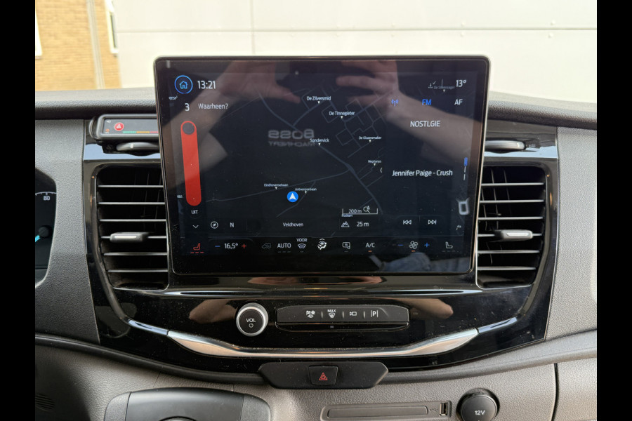 Ford E-Transit 350 68kWh 184PK L3H2 Cruise control Climate control Carplay Snelladen Laadkabel Parkeersensoren