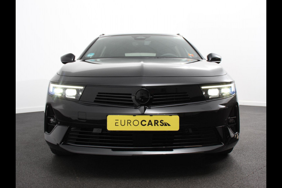 Opel Astra Sports Tourer 1.2 Turbo 130pk Automaat Ultimate Panoramadak Navigatie Apple Carplay/Android Auto 360 Camera Parkeersensoren Adaptive Cruise Control Full LED Stoel-en stuurverwarming Virtual Cockpit Climate Control Lichtmetalen velgen
