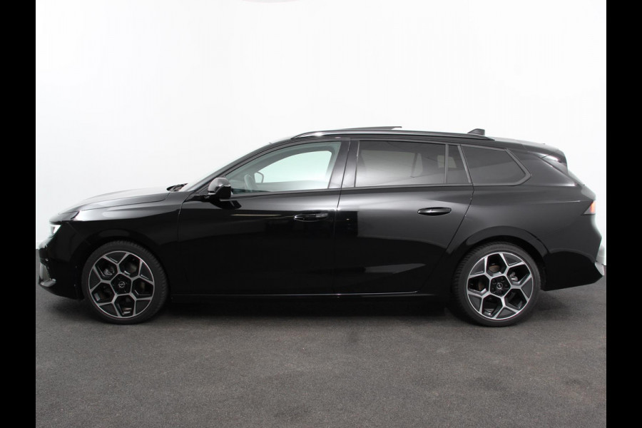 Opel Astra Sports Tourer 1.2 Turbo 130pk Automaat Ultimate Panoramadak Navigatie Apple Carplay/Android Auto 360 Camera Parkeersensoren Adaptive Cruise Control Full LED Stoel-en stuurverwarming Virtual Cockpit Climate Control Lichtmetalen velgen