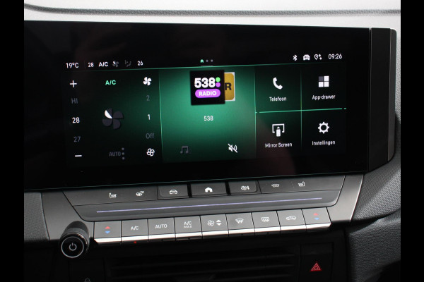 Opel Astra Sports Tourer 1.2 Turbo 130pk Automaat Ultimate Panoramadak Navigatie Apple Carplay/Android Auto 360 Camera Parkeersensoren Adaptive Cruise Control Full LED Stoel-en stuurverwarming Virtual Cockpit Climate Control Lichtmetalen velgen