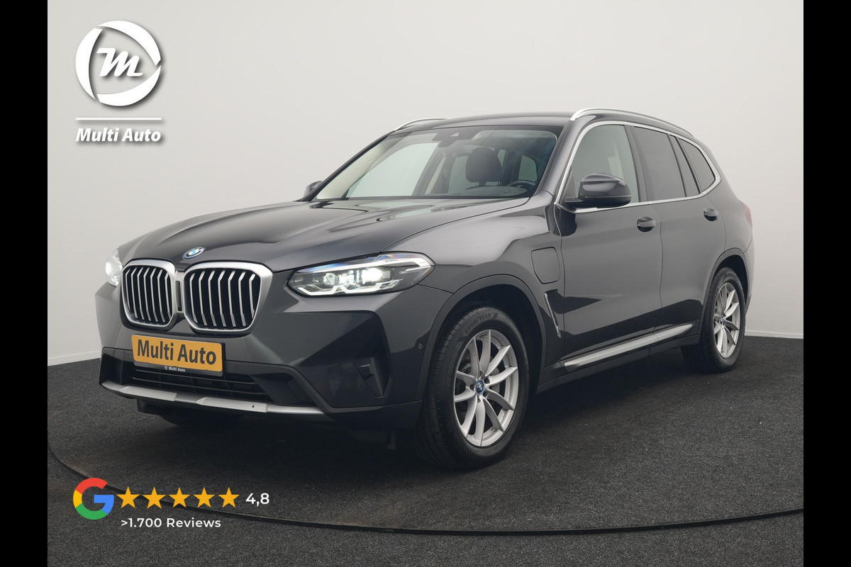 BMW X3 xDrive30e High Executive FACELIFT PHEV 293pk | Trekhaak Af Fabriek | Head Up | Camera | Harman / Kardon | Lederen Sportstoelen Memory & Ventilatie | Keyless | Blis | Stoelen & Stuur Verwarmd | Apple Carplay | Navigatie | DAB | Plug In Hybrid |