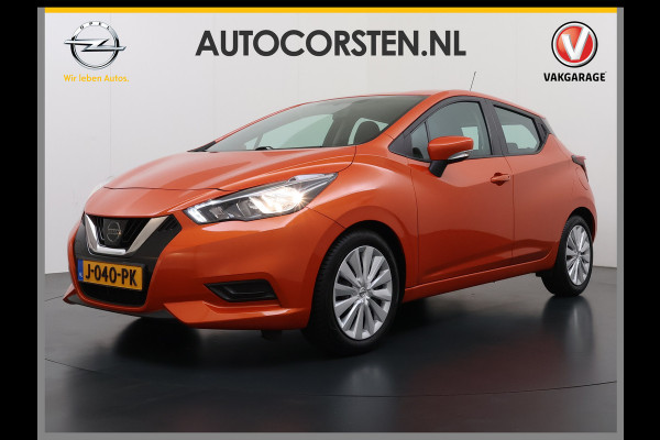 Nissan Micra 1.0 IG-T Airco Navi* Apple Carplay Android Auto Cruise Control Acenta Led Isofix Bluetooth Origineel Nederlandse Auto