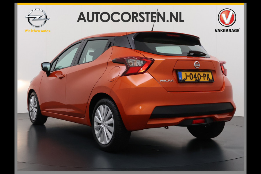 Nissan Micra 1.0 IG-T Airco Navi* Apple Carplay Android Auto Cruise Control Acenta Led Isofix Bluetooth Origineel Nederlandse Auto