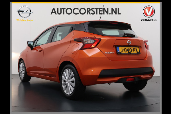 Nissan Micra 1.0 IG-T Airco Navi* Apple Carplay Android Auto Cruise Control Acenta Led Isofix Bluetooth Origineel Nederlandse Auto