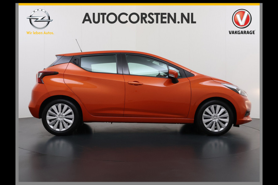 Nissan Micra 1.0 IG-T Airco Navi* Apple Carplay Android Auto Cruise Control Acenta Led Isofix Bluetooth Origineel Nederlandse Auto