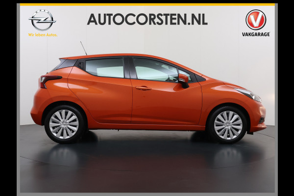 Nissan Micra 1.0 IG-T Airco Navi* Apple Carplay Android Auto Cruise Control Acenta Led Isofix Bluetooth Origineel Nederlandse Auto