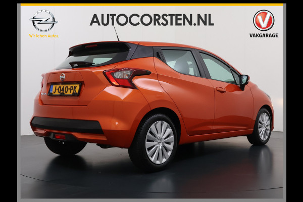 Nissan Micra 1.0 IG-T Airco Navi* Apple Carplay Android Auto Cruise Control Acenta Led Isofix Bluetooth Origineel Nederlandse Auto