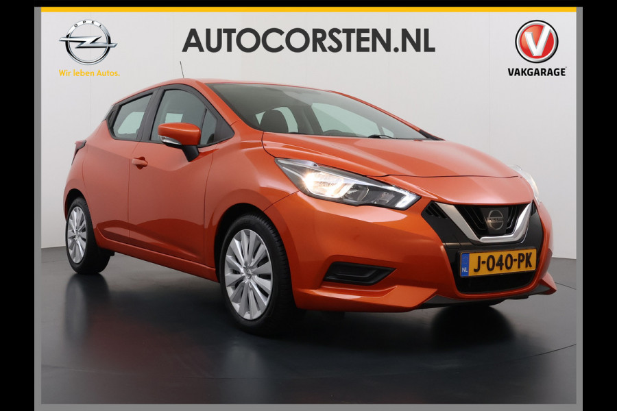 Nissan Micra 1.0 IG-T Airco Navi* Apple Carplay Android Auto Cruise Control Acenta Led Isofix Bluetooth Origineel Nederlandse Auto
