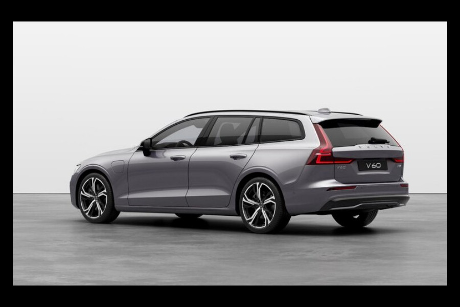 Volvo V60 T6 350PK Automaat Plug-in hybrid AWD Plus Dark / Harman Kardon / 19"velgen / 360 Camera / Elektrisch bedienbare voorstoelen met geheugen / Pilot assist / Adaptive cruise control /