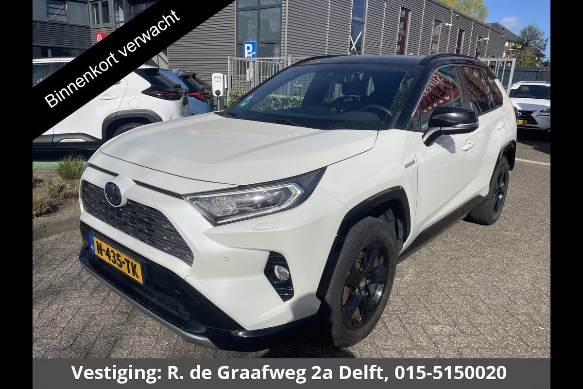 Toyota RAV4 2.5 Hybrid AWD Bi-Tone | 1650 KG trekgewicht | JBL Audio | navigatie | 360° camera | Stuur-/Stoelverwarming | Dodehoek detectie