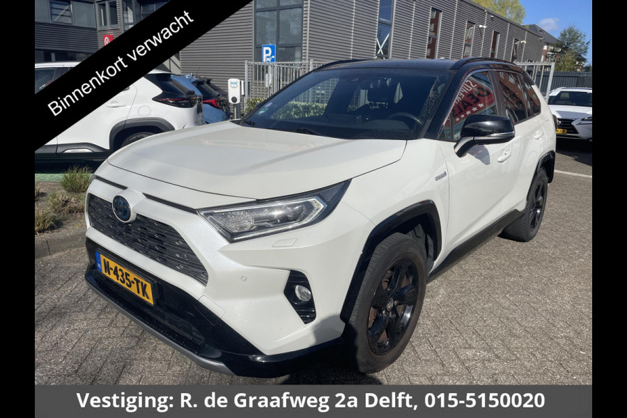Toyota RAV4 2.5 Hybrid AWD Bi-Tone | 1650 KG trekgewicht | JBL Audio | navigatie | 360° camera | Stuur-/Stoelverwarming | Dodehoek detectie