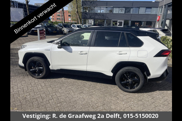 Toyota RAV4 2.5 Hybrid AWD Bi-Tone | 1650 KG trekgewicht | JBL Audio | navigatie | 360° camera | Stuur-/Stoelverwarming | Dodehoek detectie