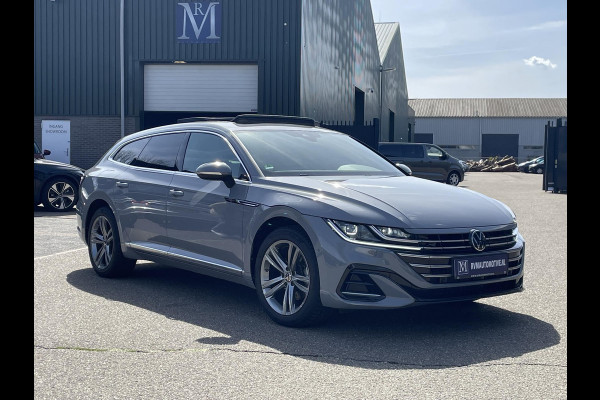 Volkswagen Arteon Shooting Brake 1.4 TSI eHybrid R-Line BINNEN + BUITEN PANO| NAPPALEDER SPORTSTOELEN| ELEK. STOEL MET MEMORY| ELEK. ACHTERKLEP| ACHTERBANK VERWARMD| CAMERA| STOELVERWARMING| CARPLAY| DODE HOEK SENSOR