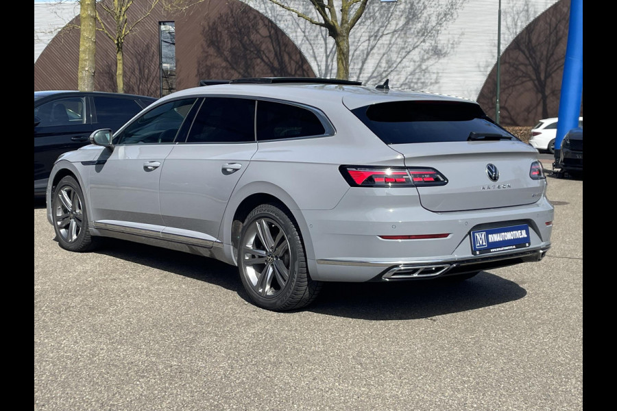Volkswagen Arteon Shooting Brake 1.4 TSI eHybrid R-Line BINNEN + BUITEN PANO| NAPPALEDER SPORTSTOELEN| ELEK. STOEL MET MEMORY| ELEK. ACHTERKLEP| ACHTERBANK VERWARMD| CAMERA| STOELVERWARMING| CARPLAY| DODE HOEK SENSOR
