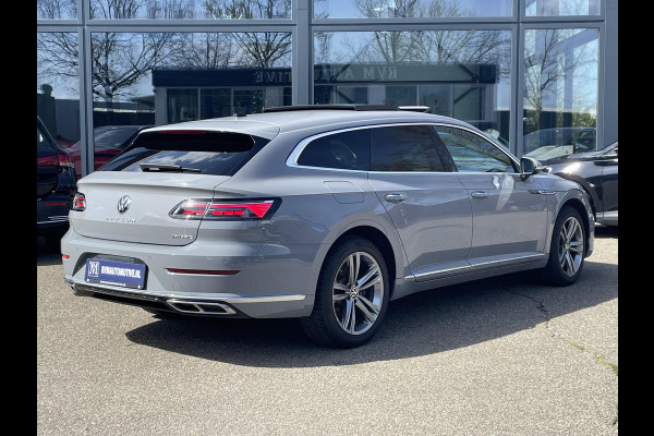 Volkswagen Arteon Shooting Brake 1.4 TSI eHybrid R-Line BINNEN + BUITEN PANO| NAPPALEDER SPORTSTOELEN| ELEK. STOEL MET MEMORY| ELEK. ACHTERKLEP| ACHTERBANK VERWARMD| CAMERA| STOELVERWARMING| CARPLAY| DODE HOEK SENSOR