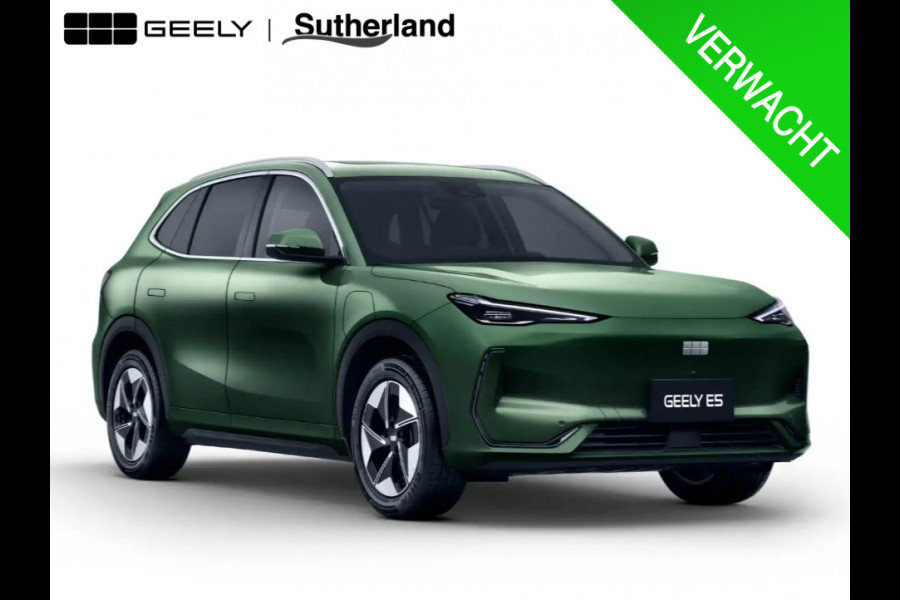 GEELY E5 Max+ 68 kWh | Panoramadak | Memoryseats | Flyme Audio | Stoelen voor & achter verwarmbaar | Warmtepomp | 360 Camera |