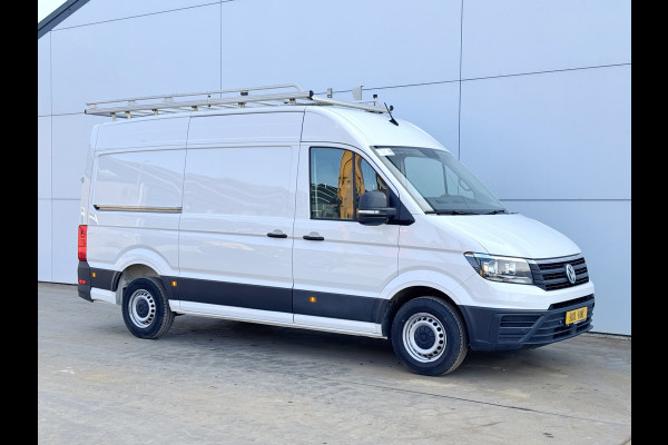 Volkswagen Crafter 2.0 TDI 140 PK Imperiaal Glasresteel Glastransporter L3H3 Camera Carplay Airco Cruise control Glaszetter