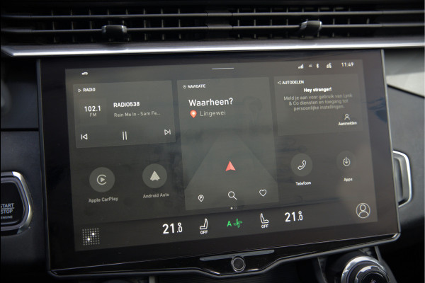 Lynk & Co 01 1.5 | Panoramadak | Stoelverwarming | Keyless | Apple Carplay | Adaptive Cruise Control | Infinity | Navigatie | Camera | Parkeersensoren