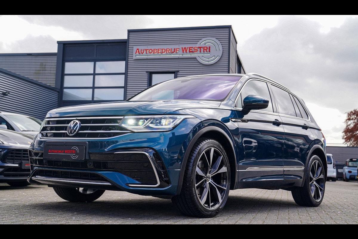 Volkswagen Tiguan 1.5 TSI R-line | FACELIFT Model 2021 | IQ Light | Stuurwielverwarming | 360 Camera| Achterbankverwarming |