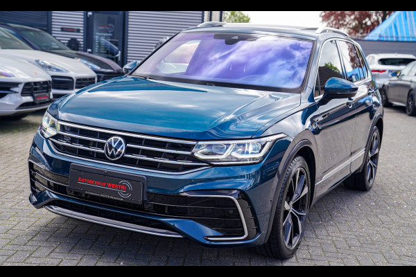 Volkswagen Tiguan 1.5 TSI R-line | FACELIFT Model 2021 | IQ Light | Stuurwielverwarming | 360 Camera| Achterbankverwarming |