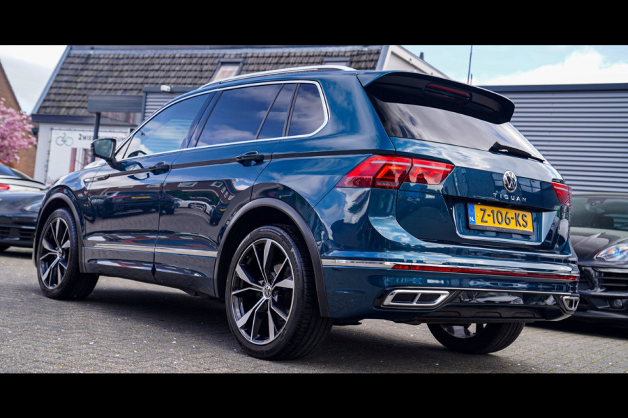 Volkswagen Tiguan 1.5 TSI R-line | FACELIFT Model 2021 | IQ Light | Stuurwielverwarming | 360 Camera| Achterbankverwarming |