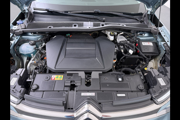 Citroën Ë-C4 50kWh SOH 100% Panorama-Schuifdak Stoel+Stuurverwarming Head-Up Display Adap.Cruise 360°Camera Apple Carplay Android Auto Navi E Keyless Lmv Led Isofix DAB Lane Assist Voorruitverwarming Regen-Lichtsensor Dodehoek detector Bluetooth Rijstrooksensor