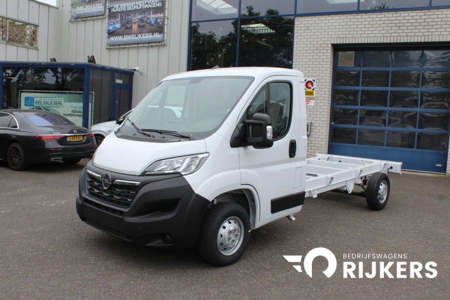 Opel Movano Chassis cabine 2.2D 165 pk L3 3.5t Airco, chassis