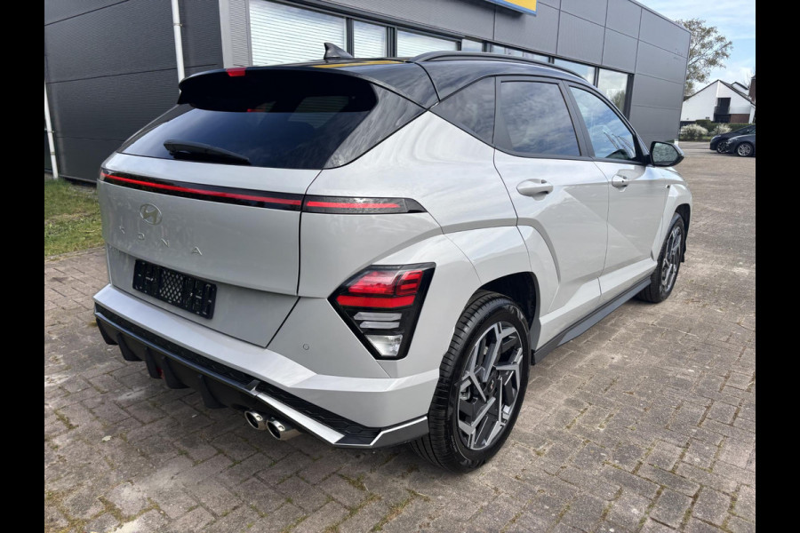 Hyundai Kona 1.6 T-GDI N Line 199pk versie! | Uniek in NL | Stoelverwarming | Adaptive Cruise Control | Elektrsich verstelbare stoelen | Dealer odnerhou