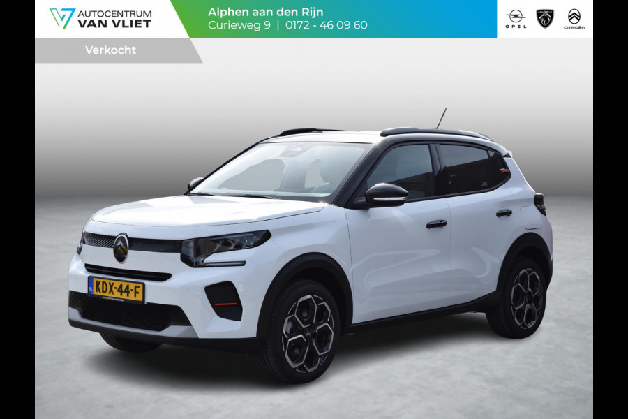 Citroën C3 1.2 Hybrid 110pk Max NAVIGATIE & CARPLAY | CAMERA MET SENSOREN | E.C.C. |