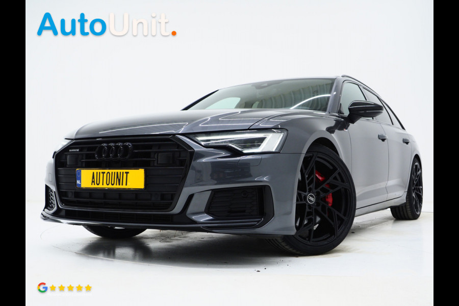 Audi A6 Avant 55 TFSI e quattro Competition Full Black | Panoramadak | B&O Audio | Camera | Keyless | Adaptive Cruise | Sfeerlicht | Carplay
