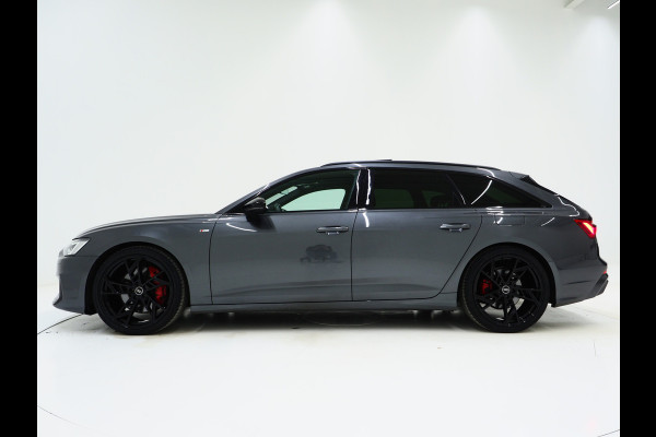 Audi A6 Avant 55 TFSI e quattro Competition Full Black | Panoramadak | B&O Audio | Camera | Keyless | Adaptive Cruise | Sfeerlicht | Carplay