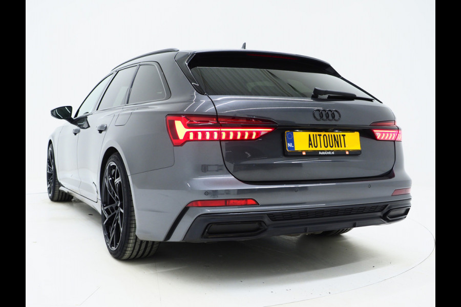 Audi A6 Avant 55 TFSI e quattro Competition Full Black | Panoramadak | B&O Audio | Camera | Keyless | Adaptive Cruise | Sfeerlicht | Carplay