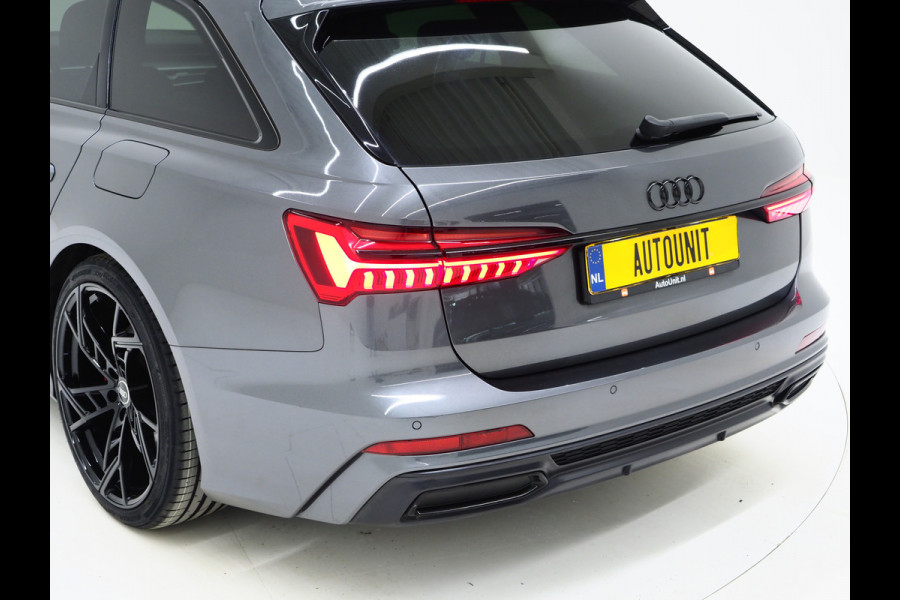 Audi A6 Avant 55 TFSI e quattro Competition Full Black | Panoramadak | B&O Audio | Camera | Keyless | Adaptive Cruise | Sfeerlicht | Carplay