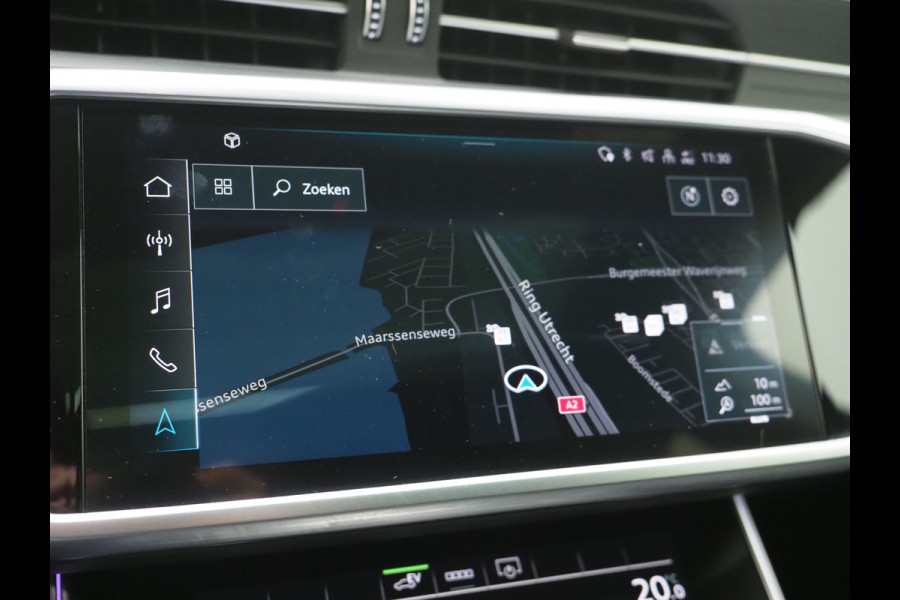 Audi A6 Avant 55 TFSI e quattro Competition Full Black | Panoramadak | B&O Audio | Camera | Keyless | Adaptive Cruise | Sfeerlicht | Carplay